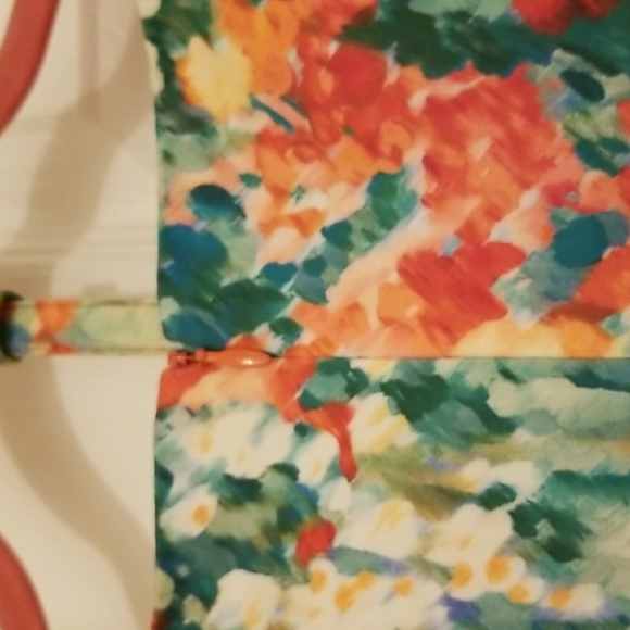 Talbots floral sleeveless dress - Picture 7 of 8